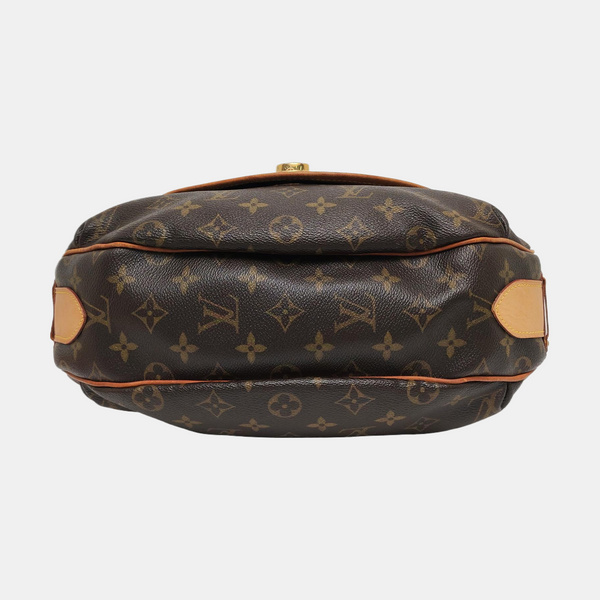 TULUM GM Monogram Coated Canvas Brown