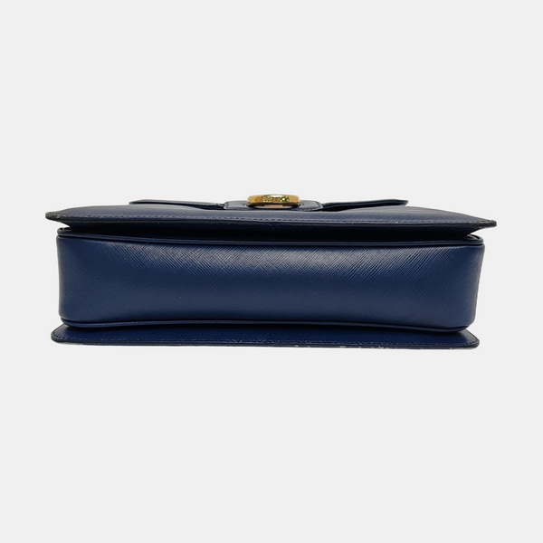 Kelly Calfskin Blue
