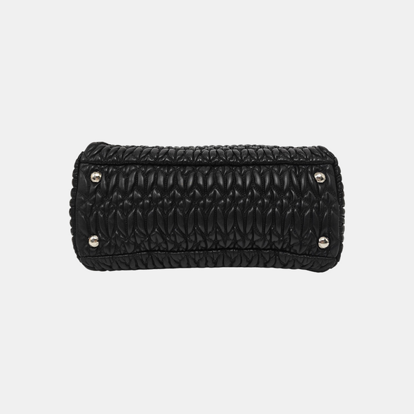 Lambskin Shoulder Bag Black