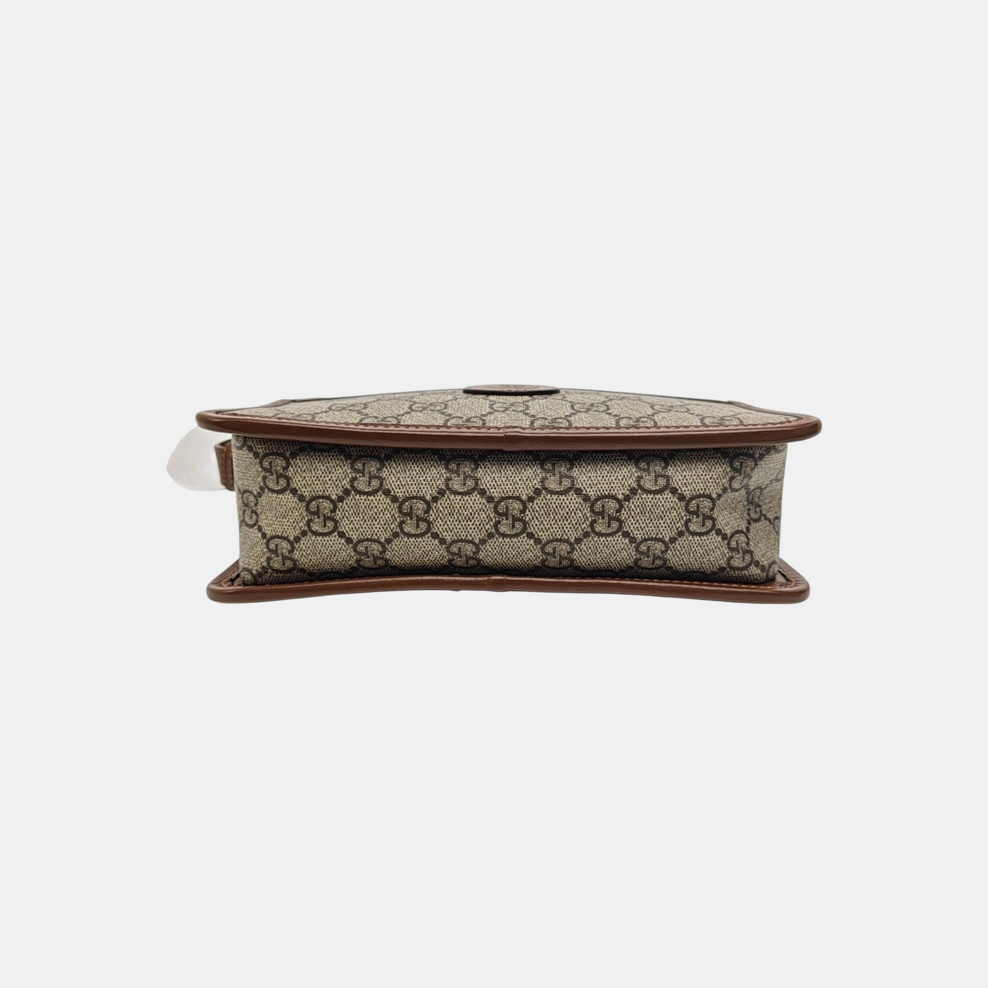 Retro Monogram Coated Canvas Brown