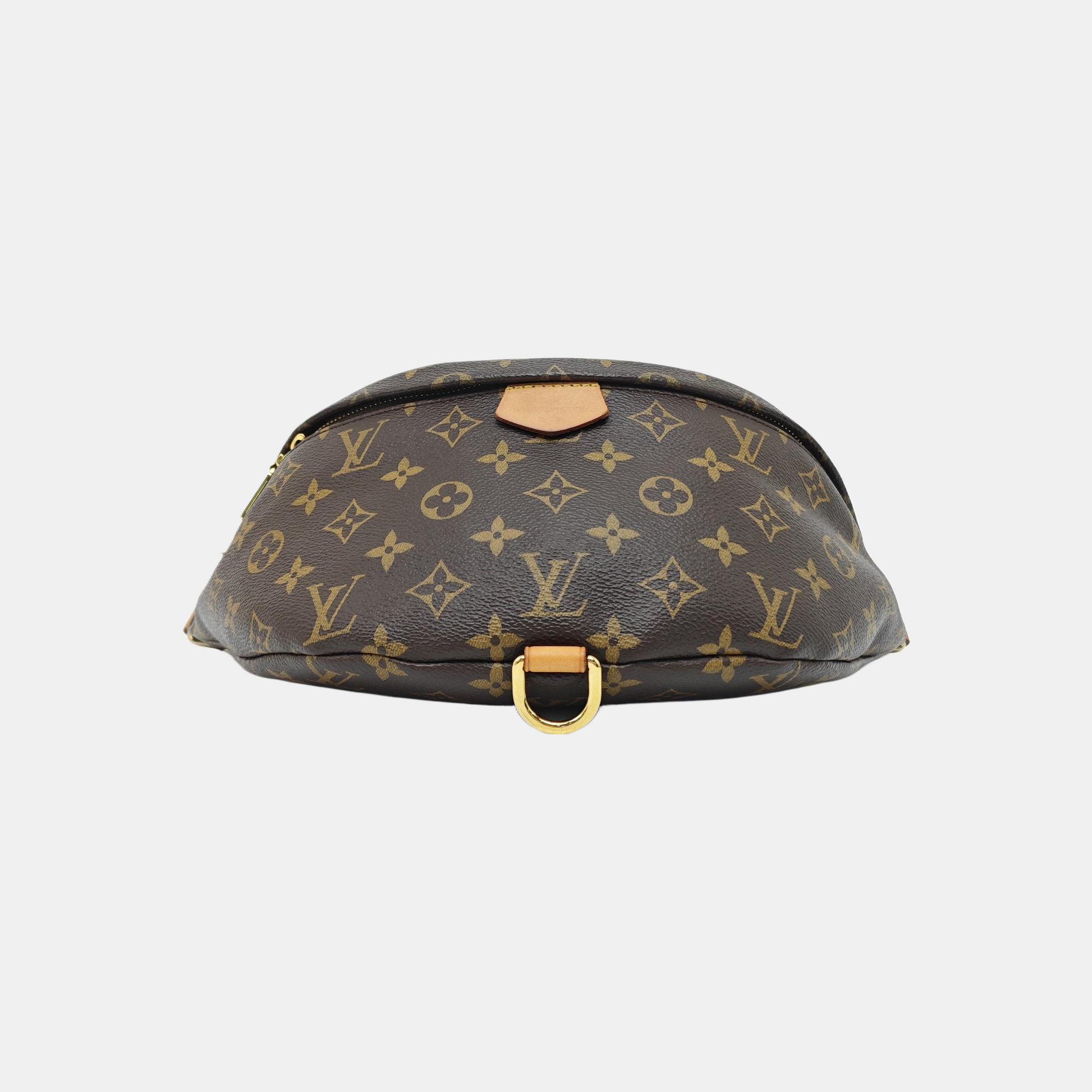 BUMBAG Monogram Coated Canvas Brown