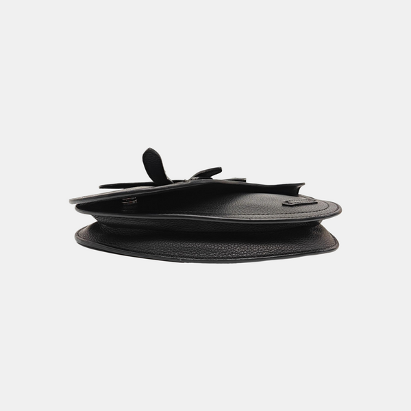 Saddle Small Calfskin Black