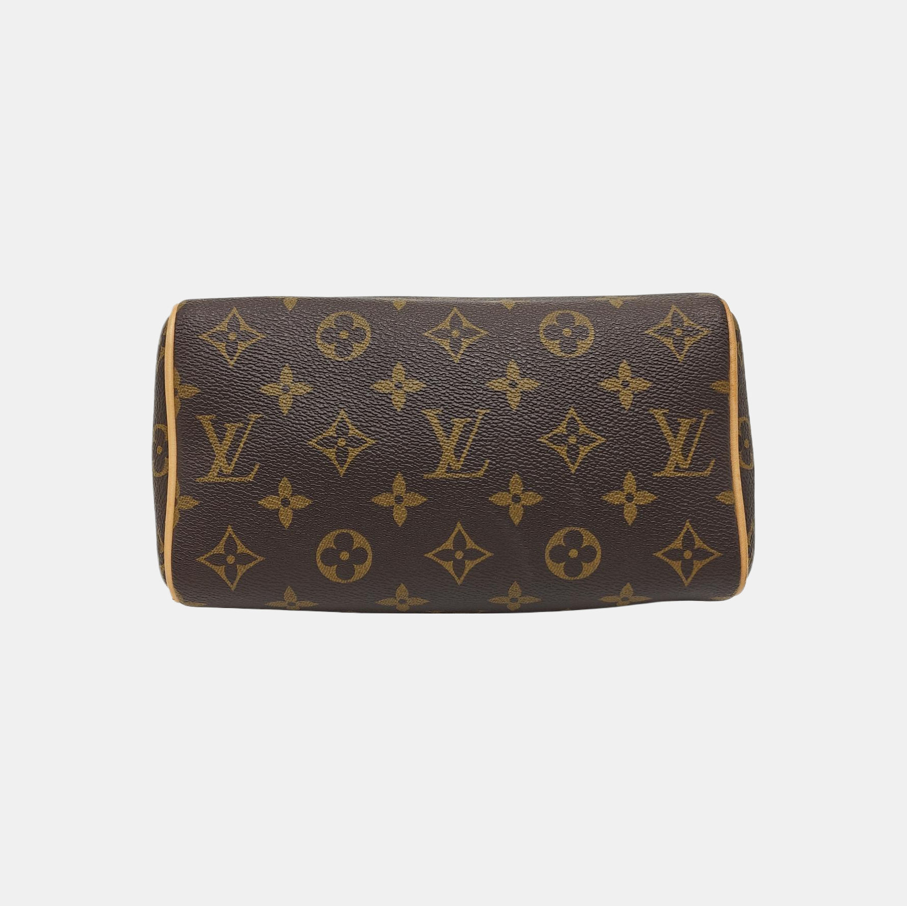 SPEEDY 20 Monogram Coated Canvas Brown