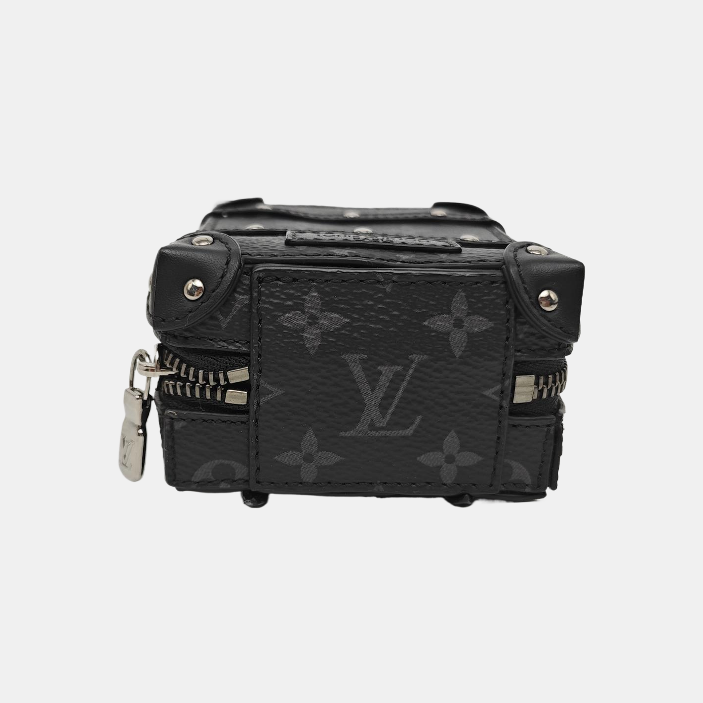 SOFT TRUNK Monogram Coated Canvas Black