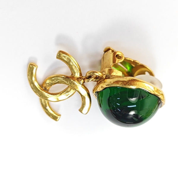 Metal Gold Clip On Earrings