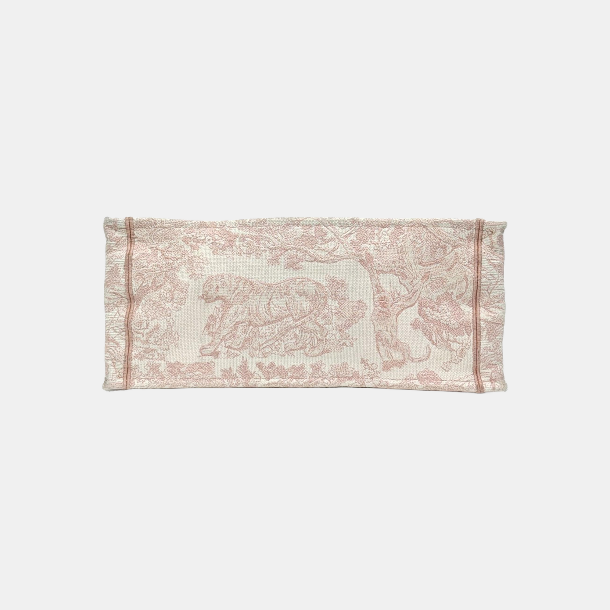Book Tote Large Fabric Pink