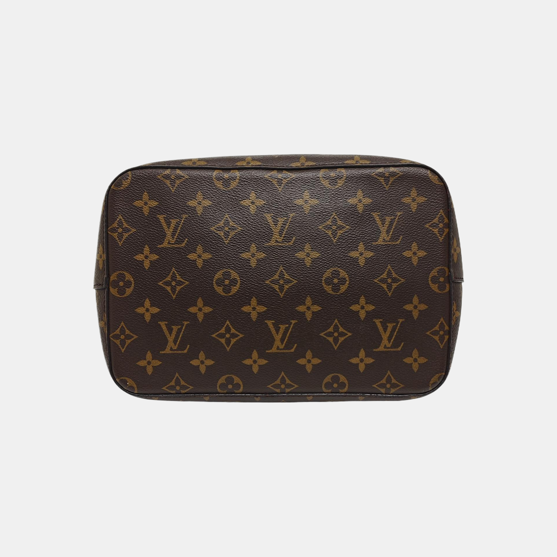 NÉONOÉ MM Monogram Coated Canvas Brown