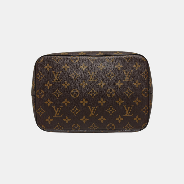 NÉONOÉ MM Monogram Coated Canvas Brown