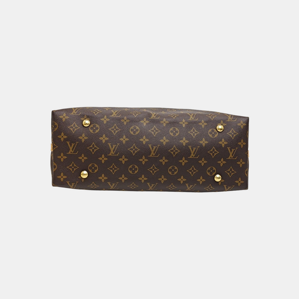 CARRYALL MM Monogram Coated Canvas Brown