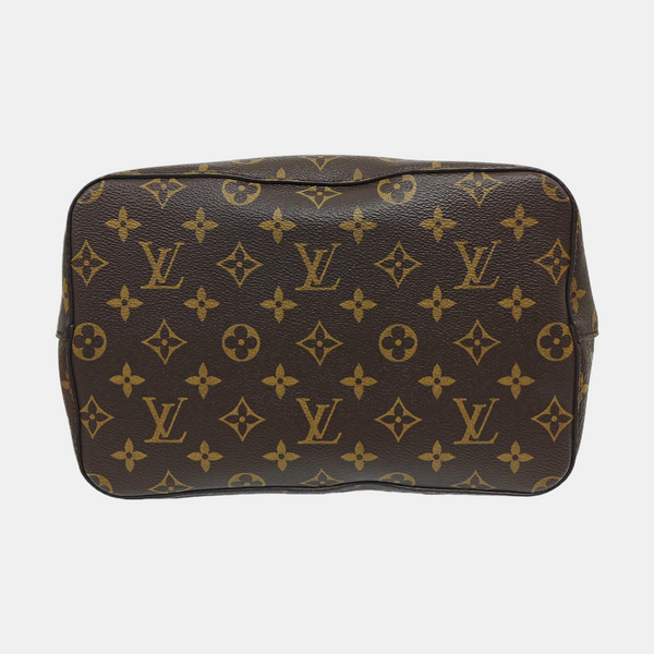Authenticated pre-owned  NÉONOÉ MM Monogram Coated Canvas Brown - Bucket Bag at Looply