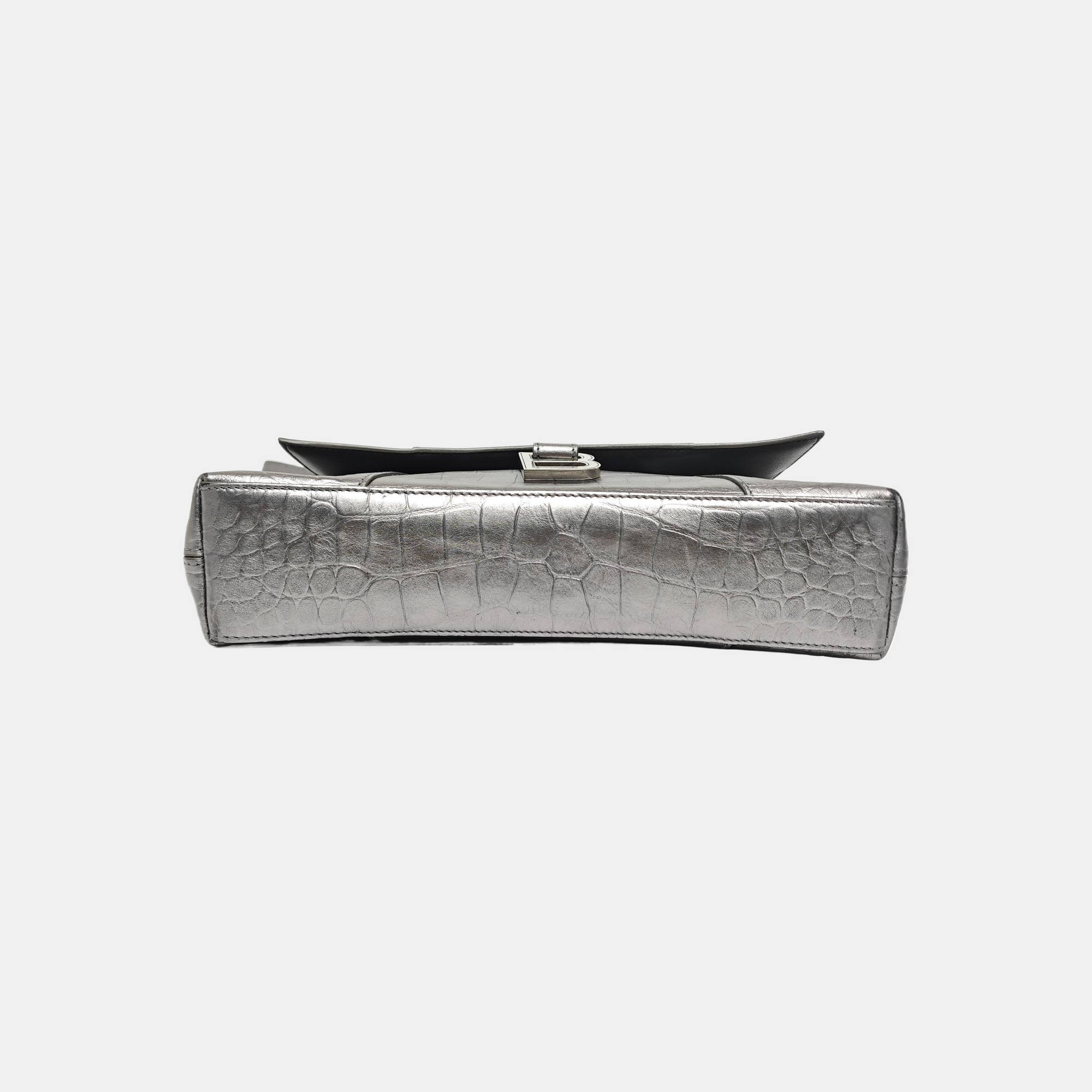 Downtown Calfskin Silver