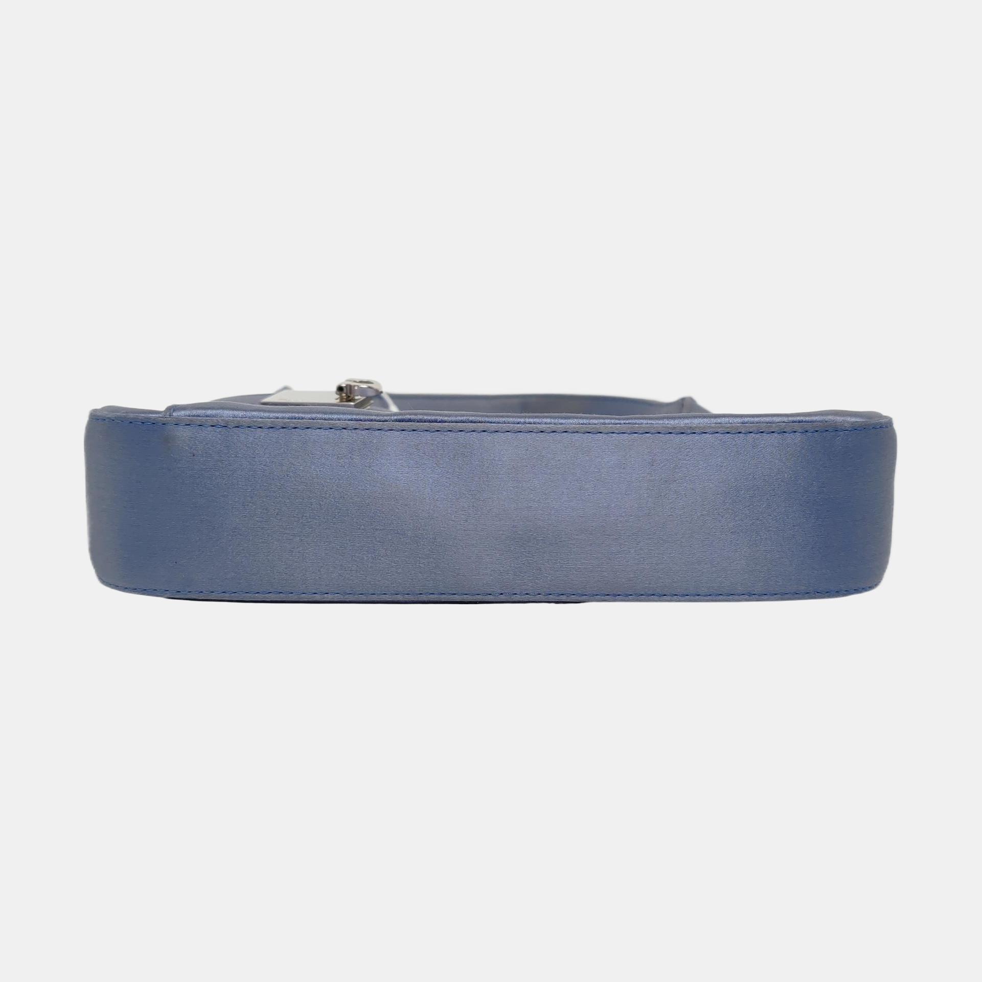 Clasp Hobo Fabric Blue