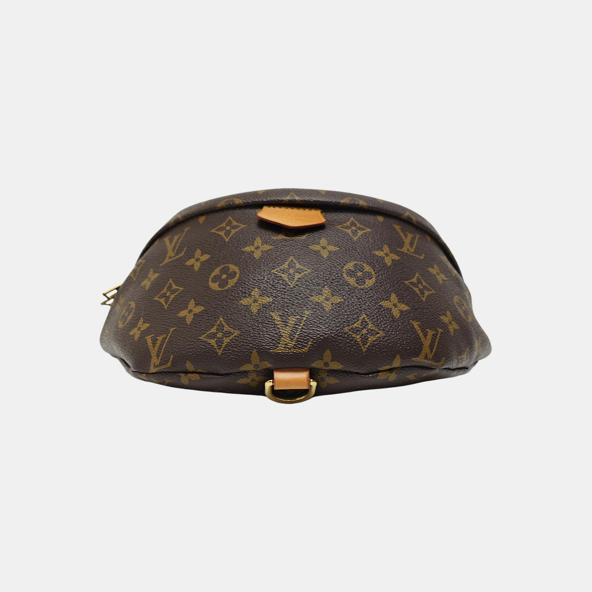 BUMBAG Monogram Coated Canvas Brown