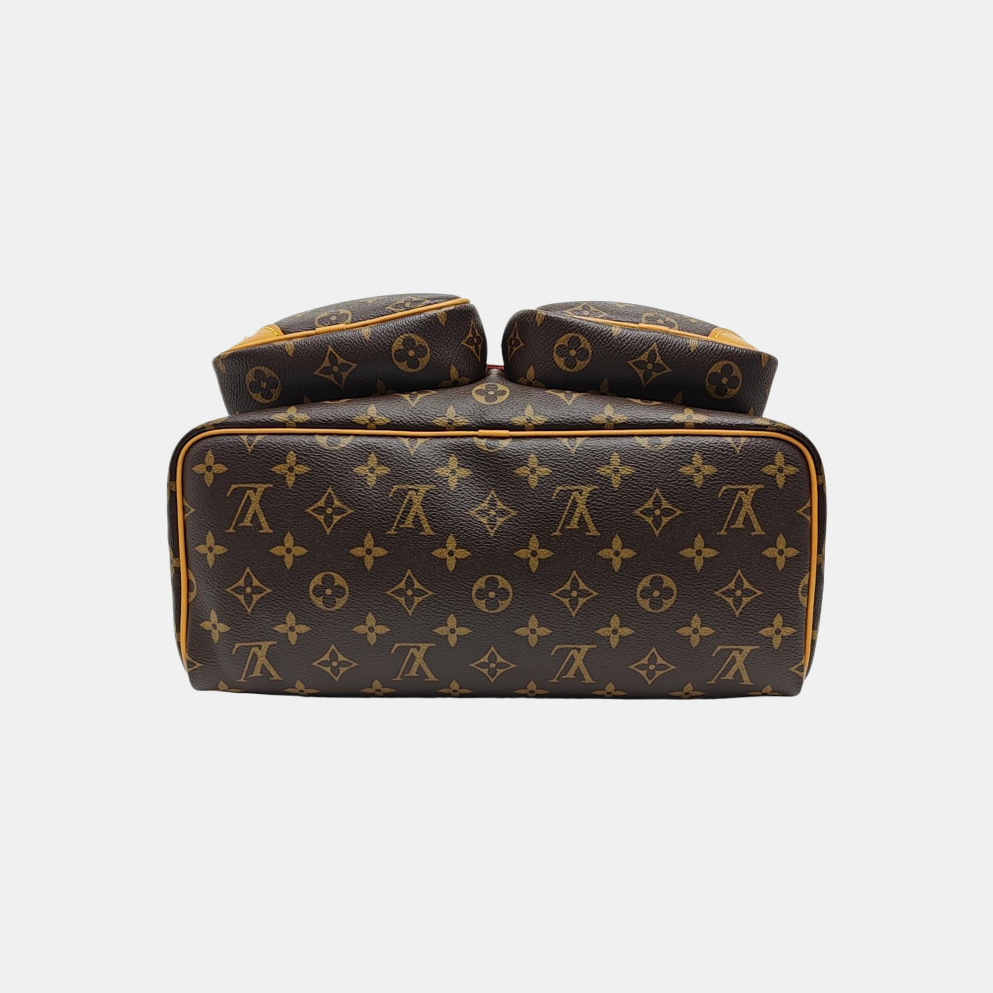 MONTSOURIS CARGO Monogram Coated Canvas Brown