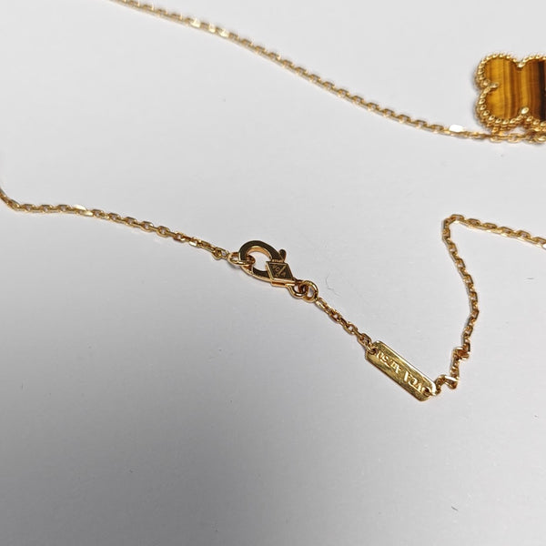 Vintage Alhambra 18k Gold Necklace