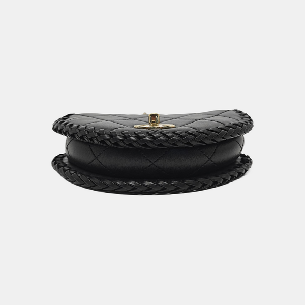 Quilted Lambskin Black