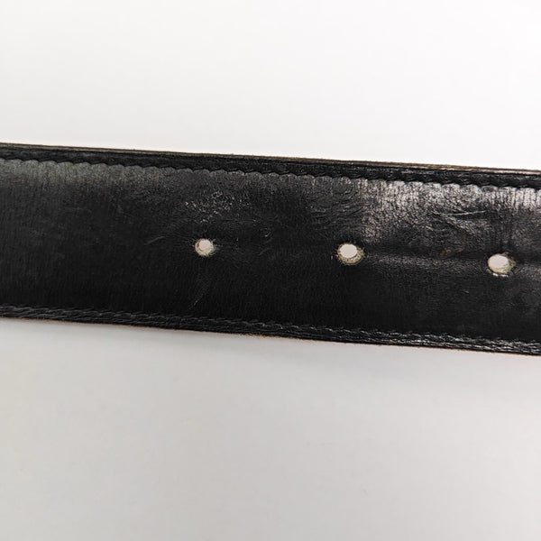 Leather Belt Black