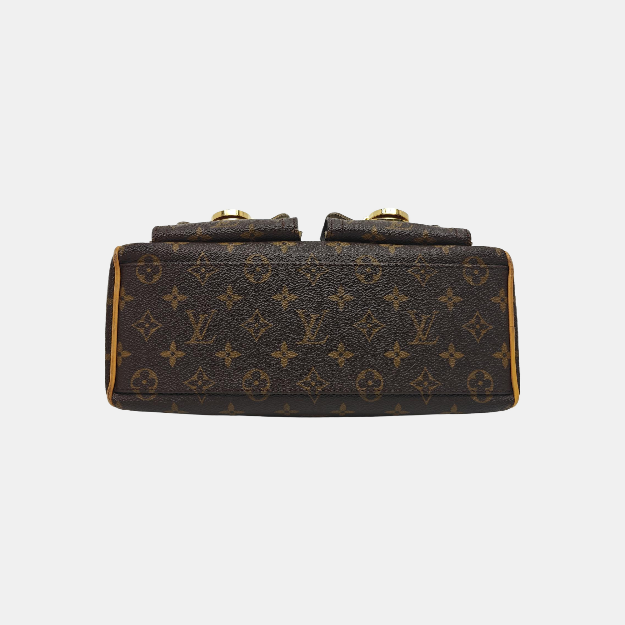MANHATTAN PM Monogram Coated Canvas Brown