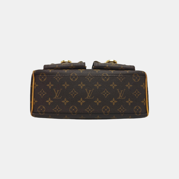 MANHATTAN PM Monogram Coated Canvas Brown