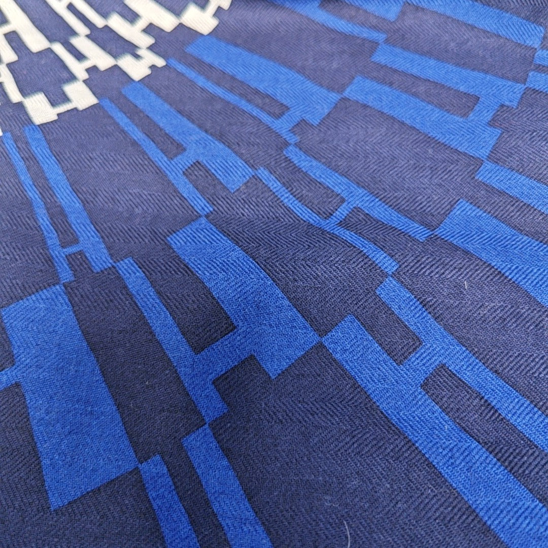 Cashmere Scarf Blue
