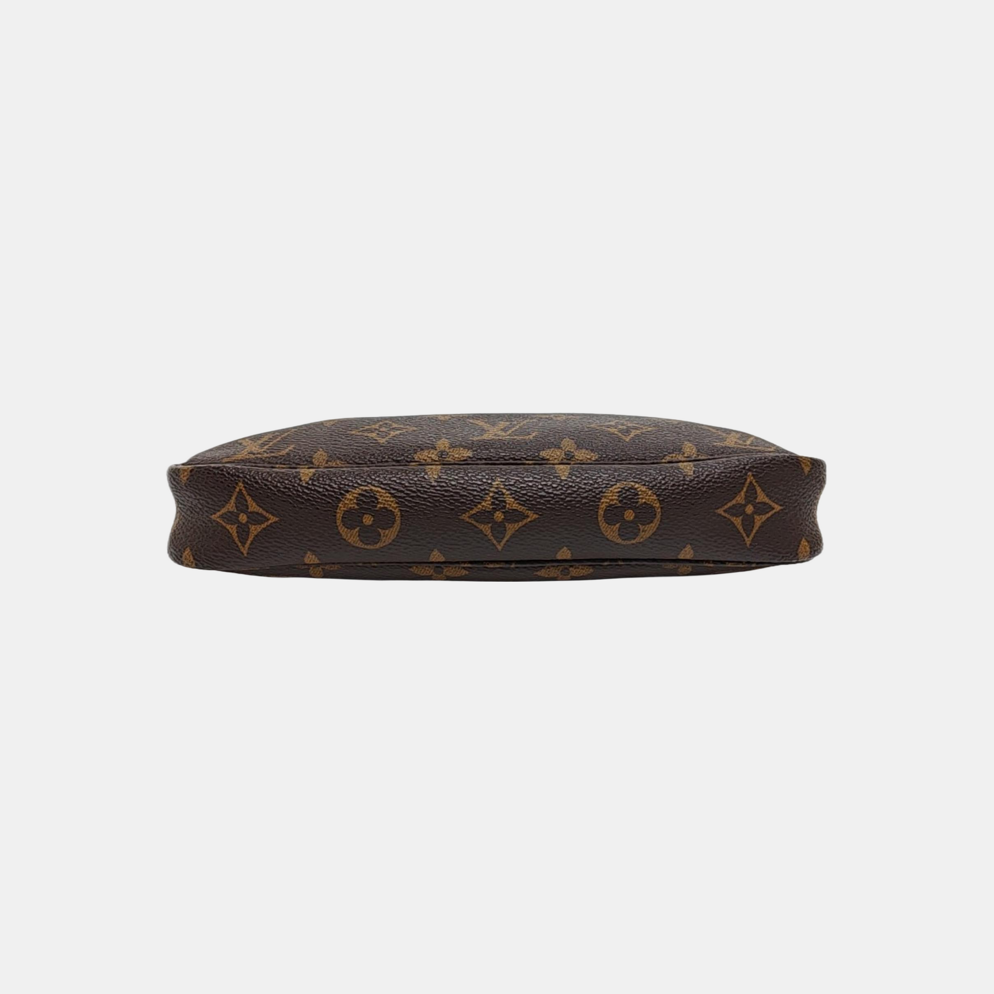 ACCESSOIRES Monogram Coated Canvas Brown