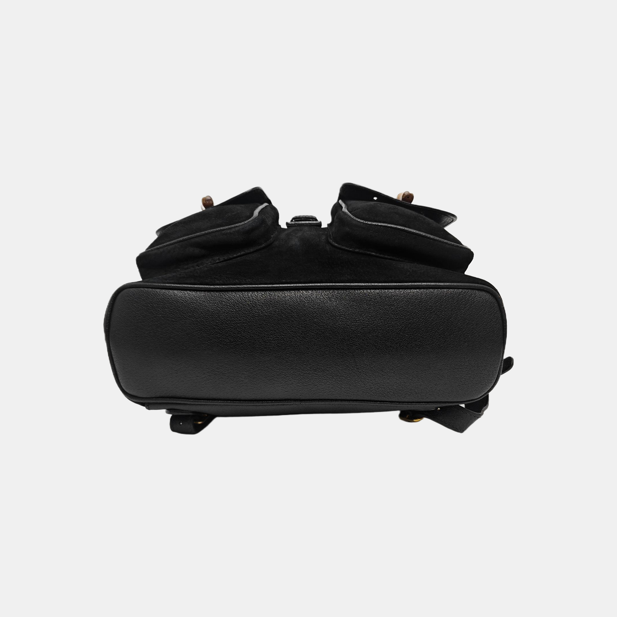Bamboo 1947 Medium Suede Black