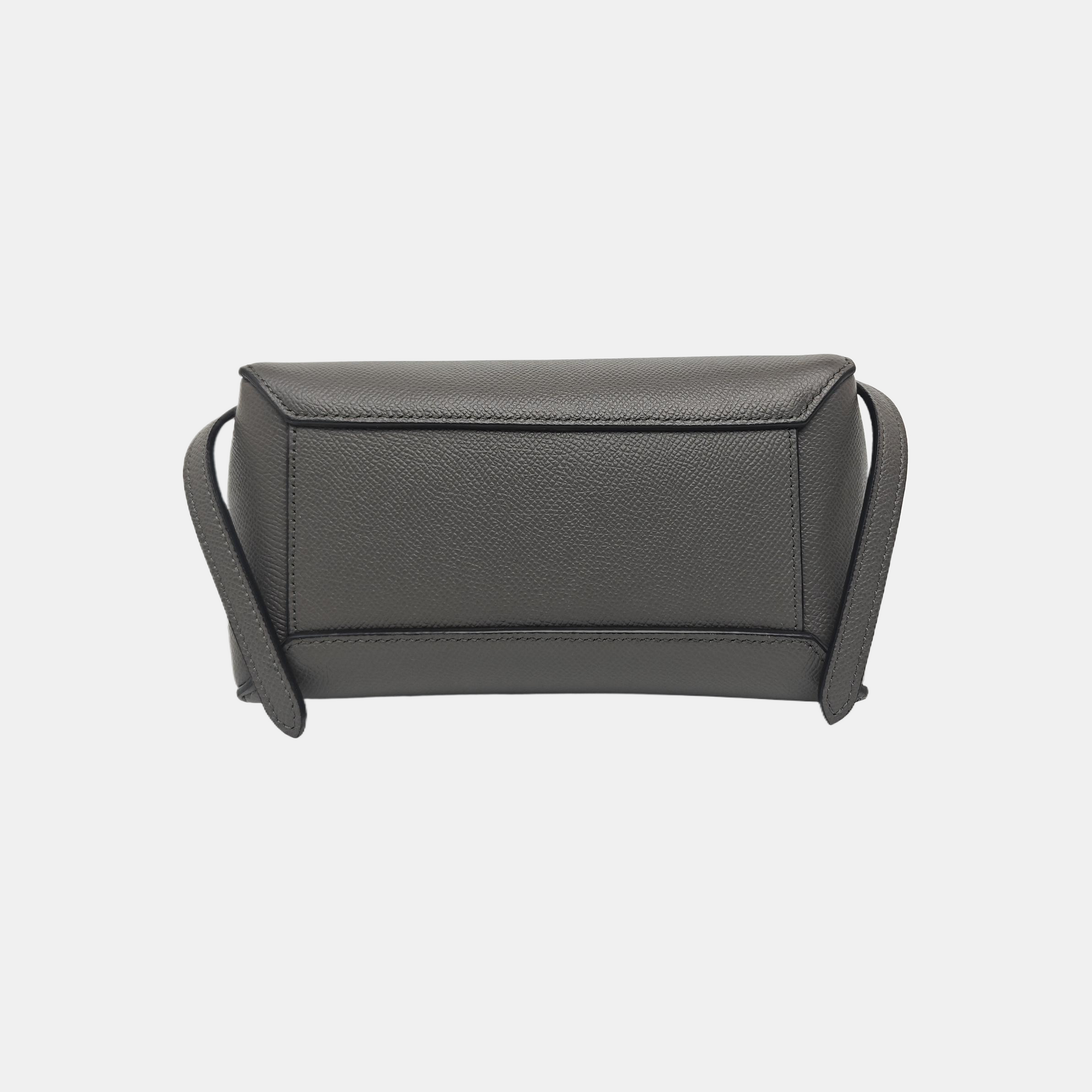 BELT Nano Calfskin Gray
