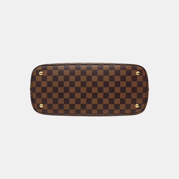 KENSINGTON BOWLING Damier Ebene Coated Canvas Brown