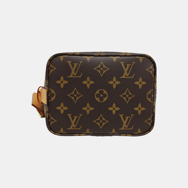 ALL IN Monogram Coated Canvas Brown
