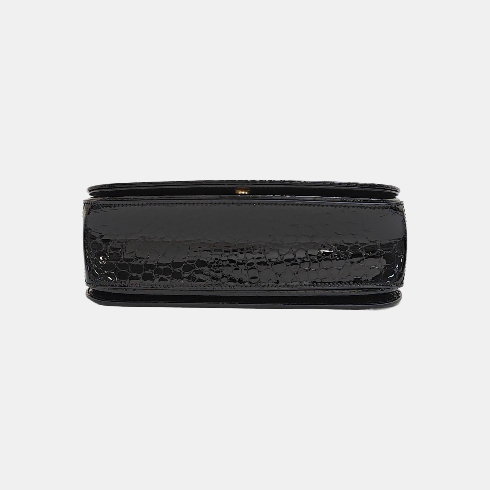 ELISE Patent Leather Black