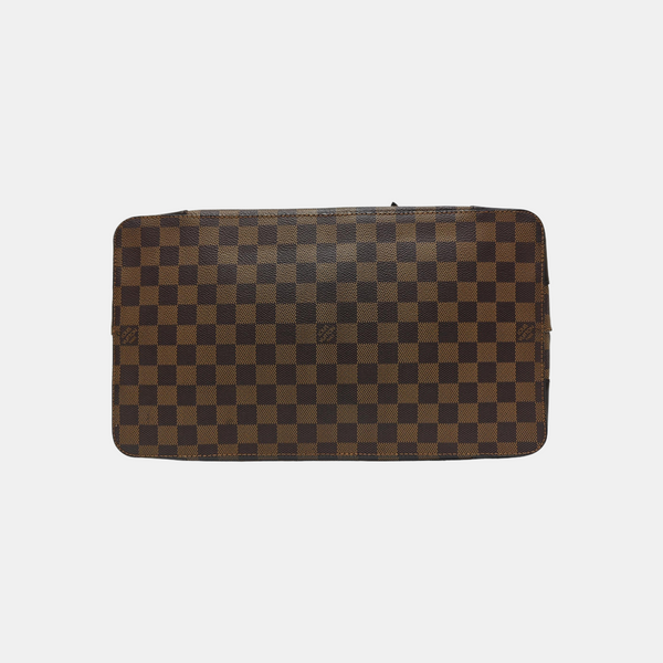 HAMPSTEAD GM Damier Ebene Coated Canvas Brown