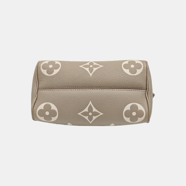 SPEEDY 20 Monogram Calfskin Gray