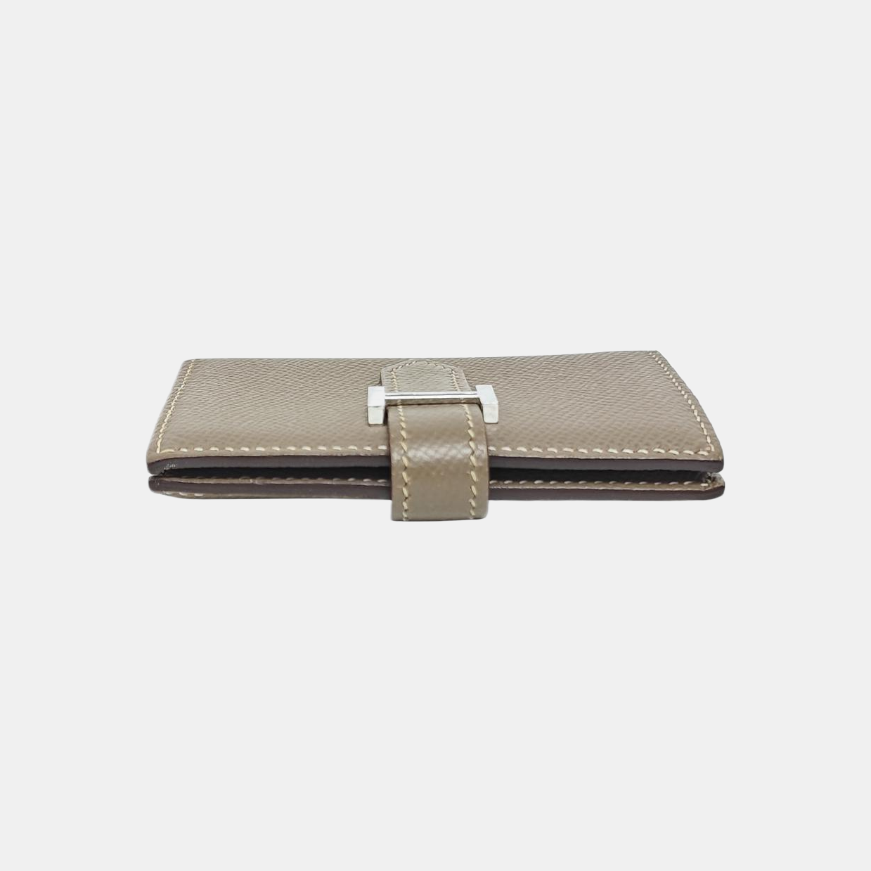 Bearn Mini Epsom Gray Card Holder