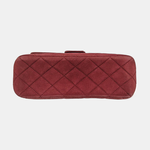 Quilted Suede Red