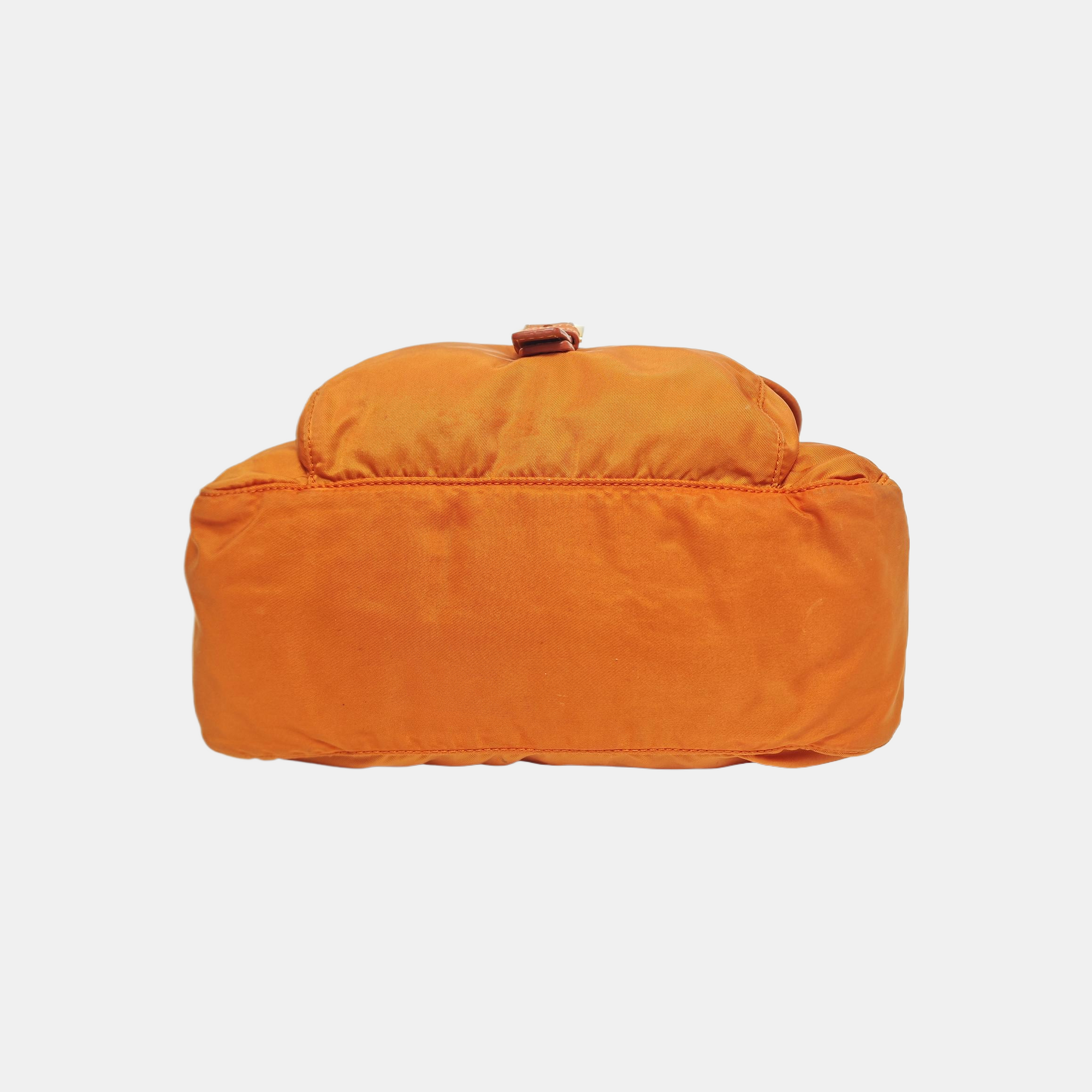 Fabric Shoulder Bag Orange