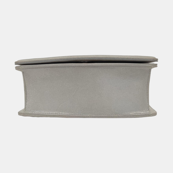 Diorama Small Cannage Calfskin Silver