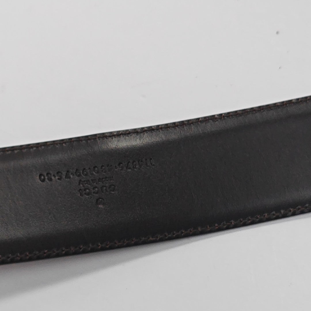 Fabric Belt Brown