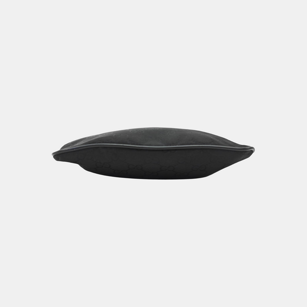 Monogram Nylon Shoulder Bag Black