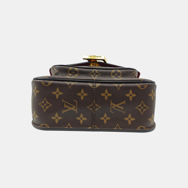 PASSY Monogram Coated Canvas Brown