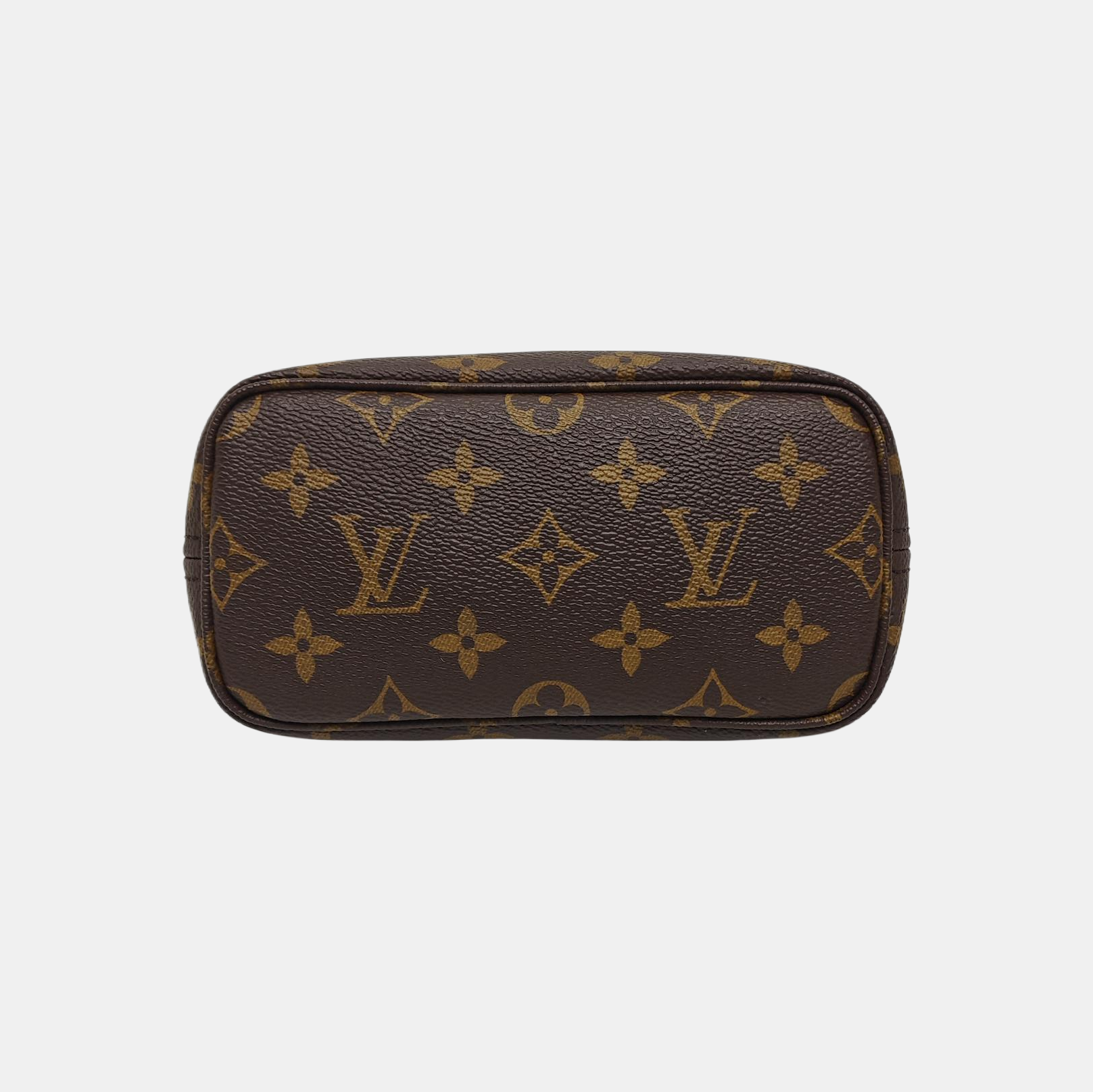 NEVERFULL BB Monogram Coated Canvas Brown