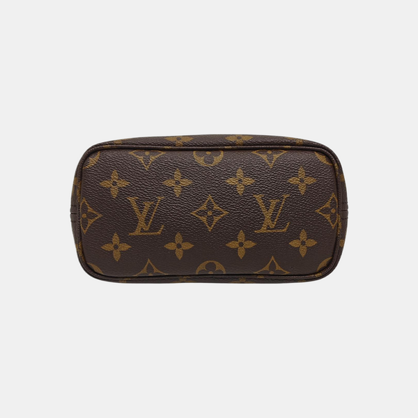 NEVERFULL BB Monogram Coated Canvas Brown