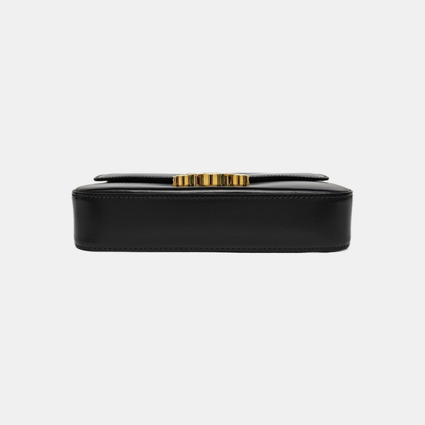 TRIOMPHE Small Calfskin Black