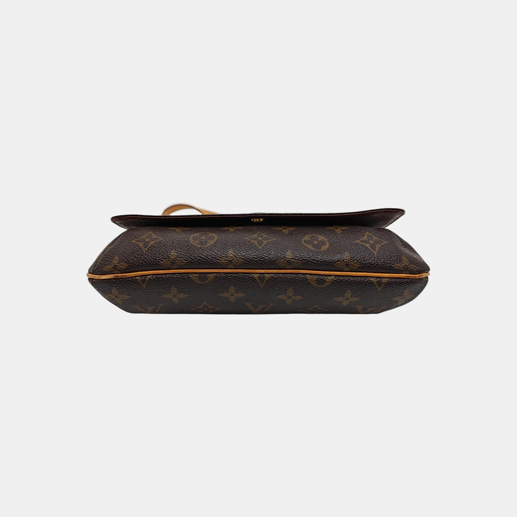 MUSETTE TANGO Monogram Coated Canvas Brown