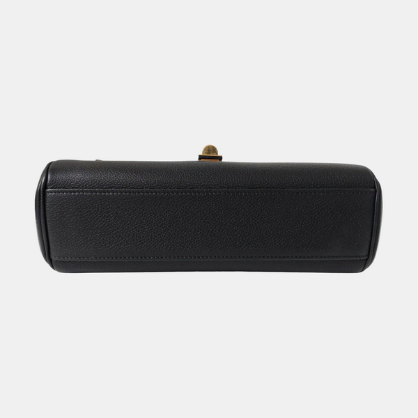 Authenticated pre-owned  16 Teen Calfskin Black - Shoulder Bag at Looply