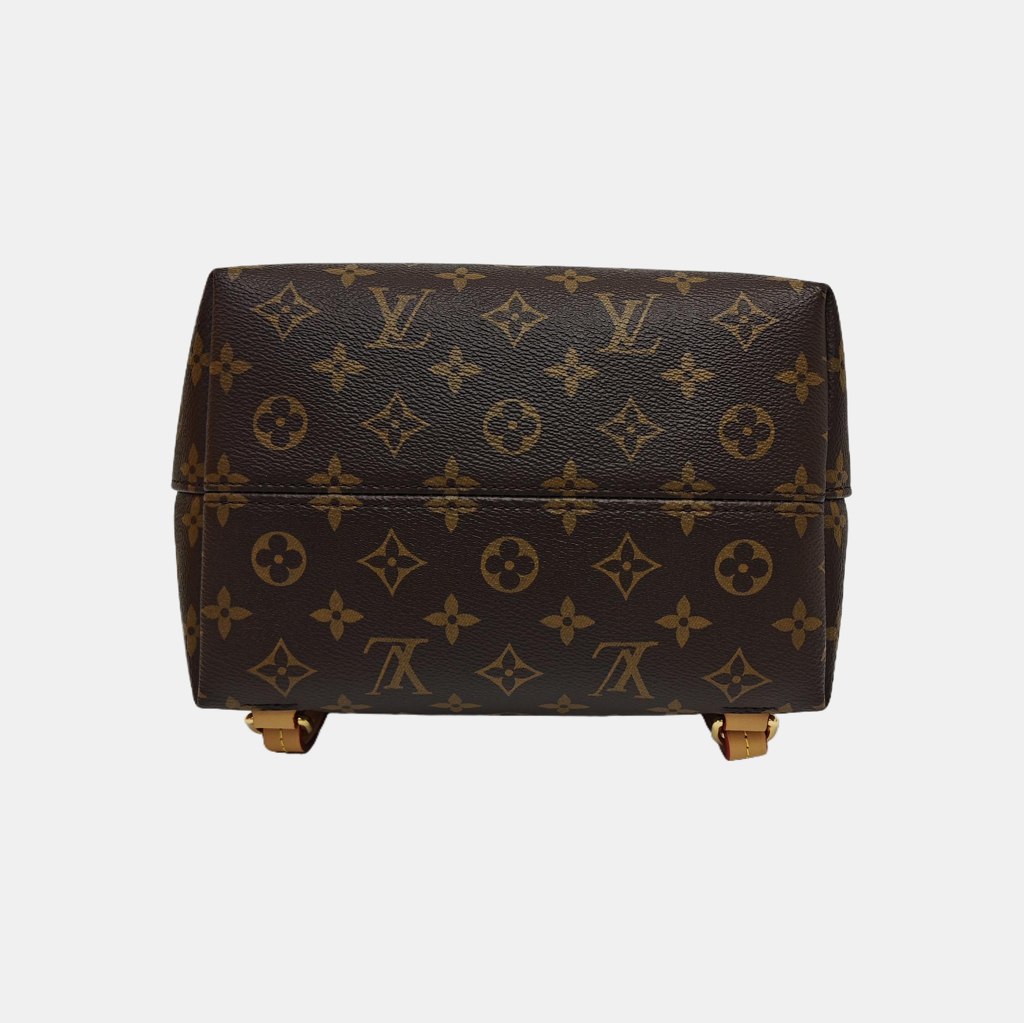 MONTSOURIS PM Monogram Coated Canvas Brown