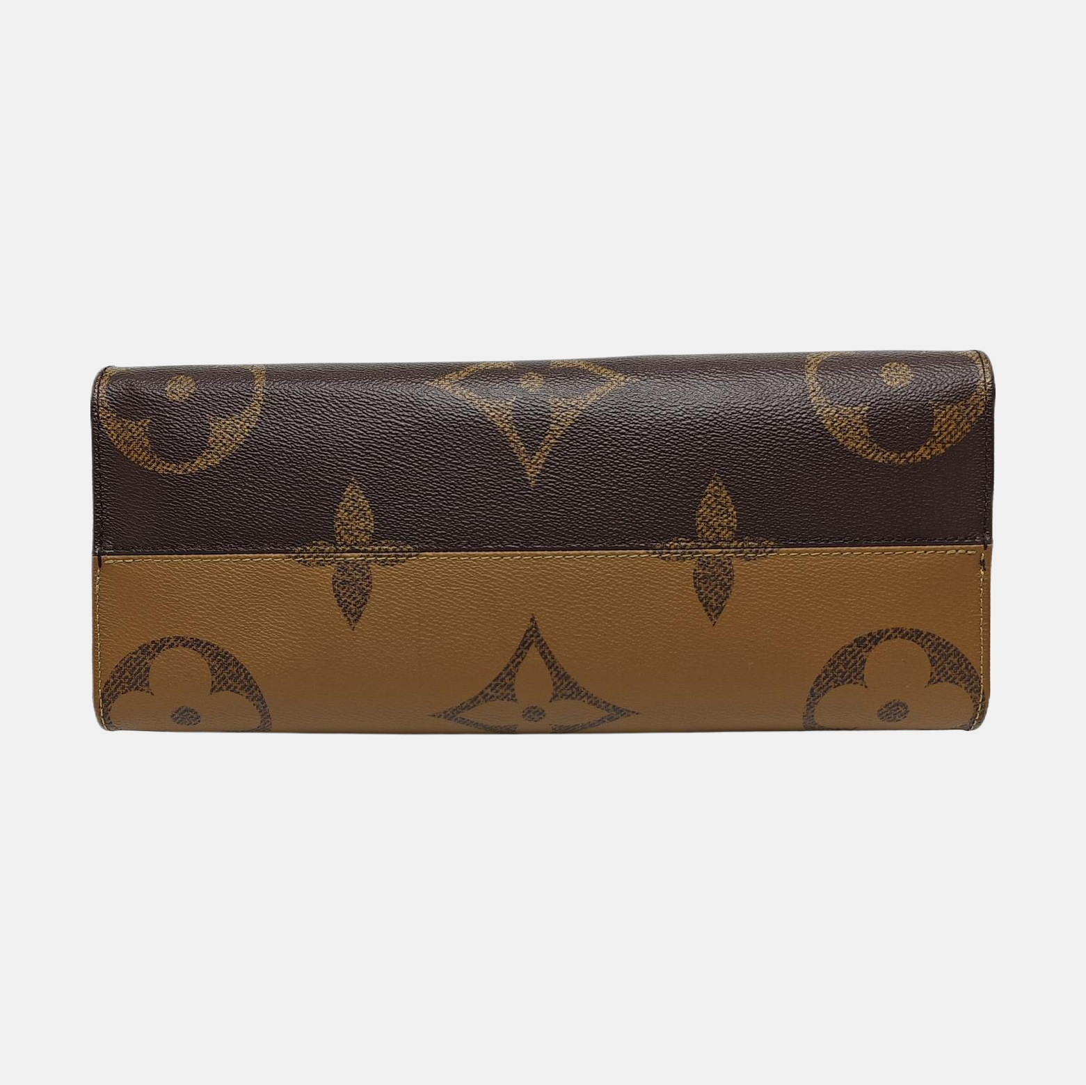 Authenticated pre-owned  ONTHEGO MM Monogram Coated Canvas Brown - Tote Bag at Looply