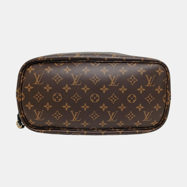 NEVERFULL INSIDE OUT MM Monogram Calfskin Black