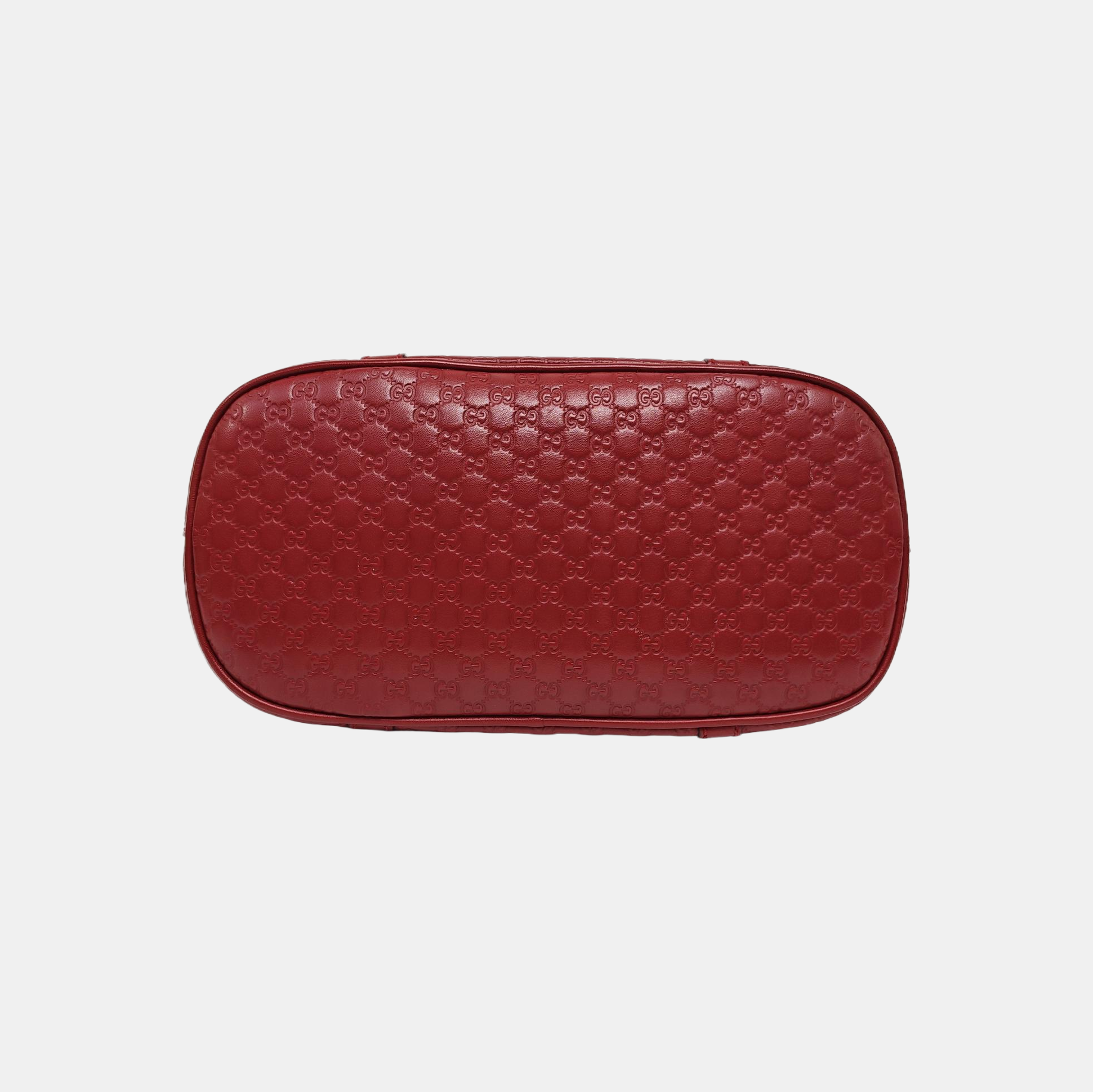 Microguccissima Monogram Calfskin Red