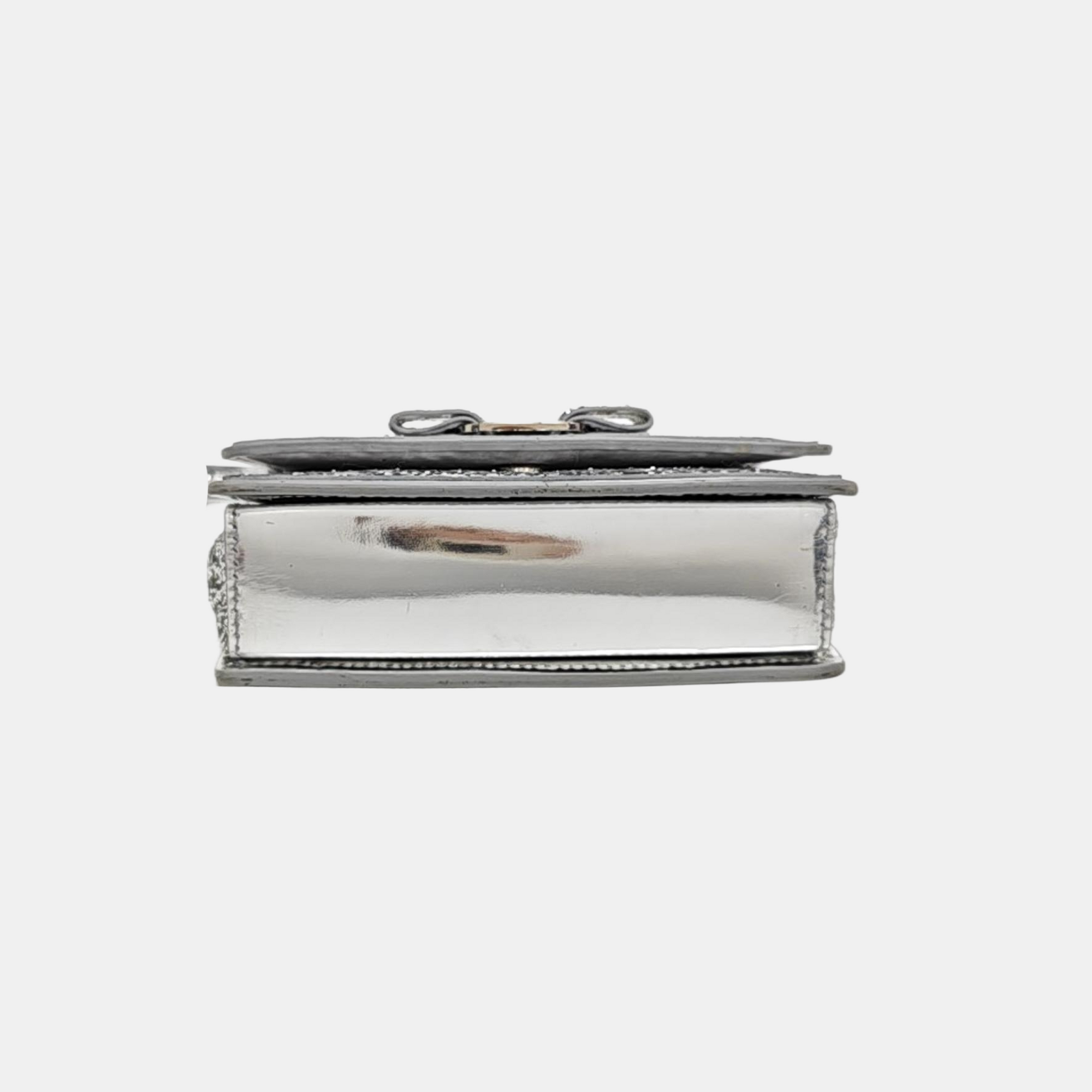 Special Material Shoulder Bag Silver