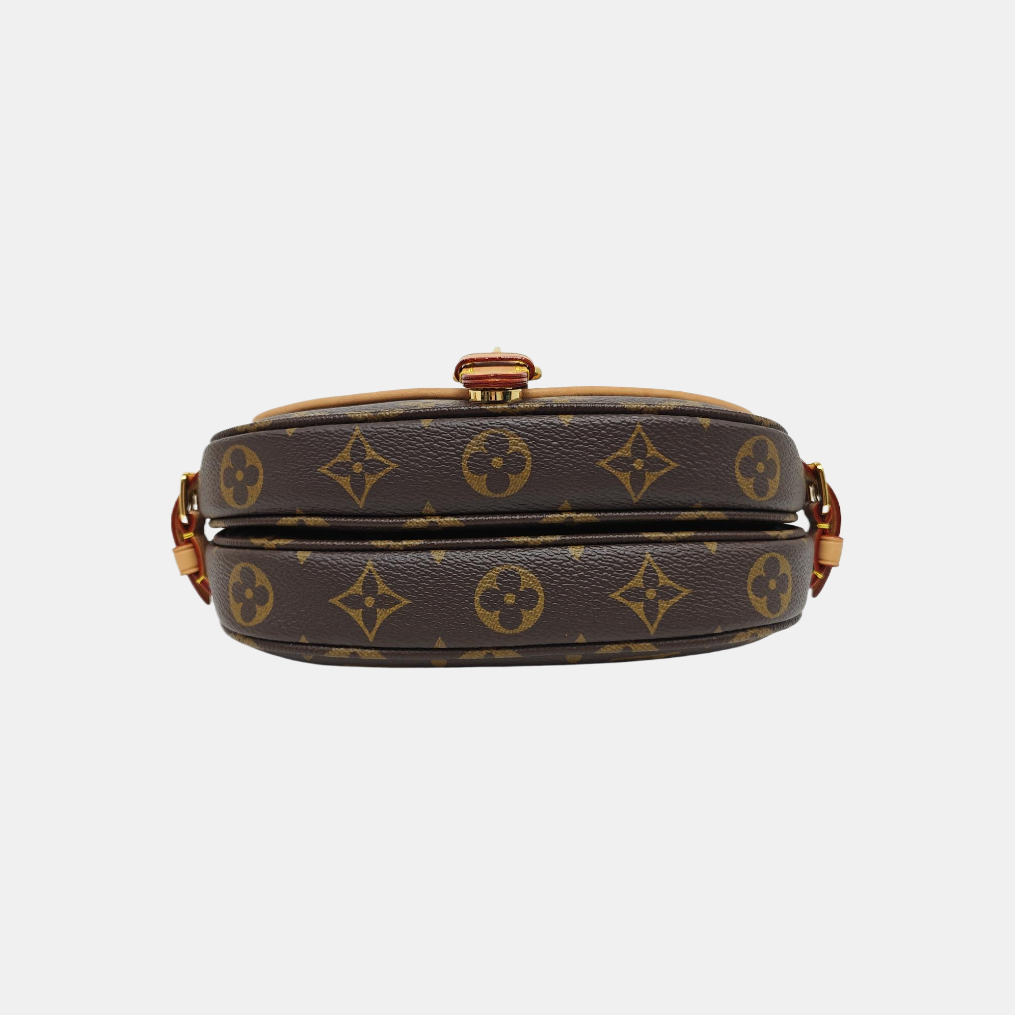 SAUMUR BB Monogram Coated Canvas Brown